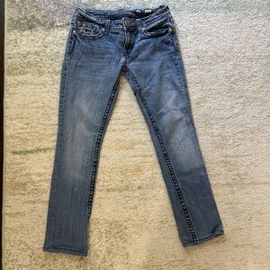 MISS ME Jeans with Bling Rhinestones